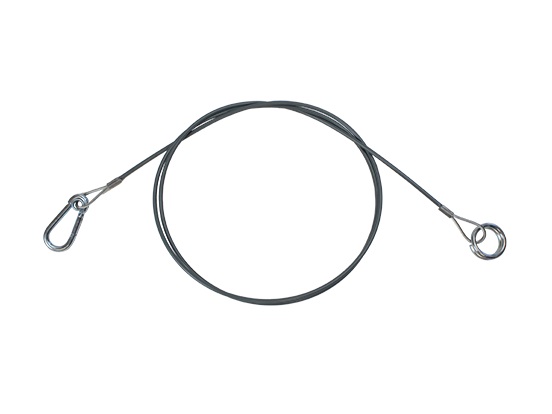 Abreißseil, 1000 mm, m. Karabinerhaken/Ring