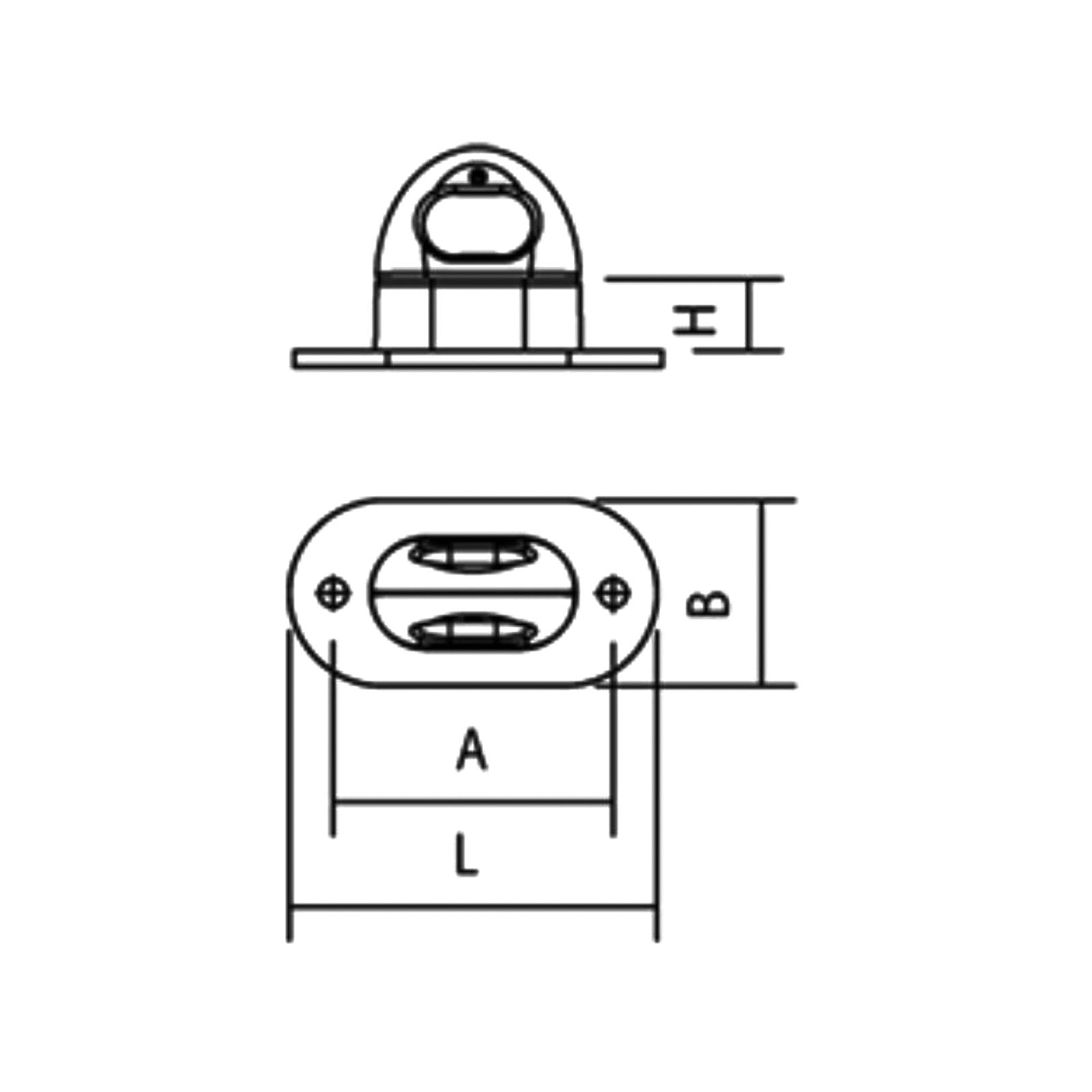 Rotary lock, plastic, grey, su