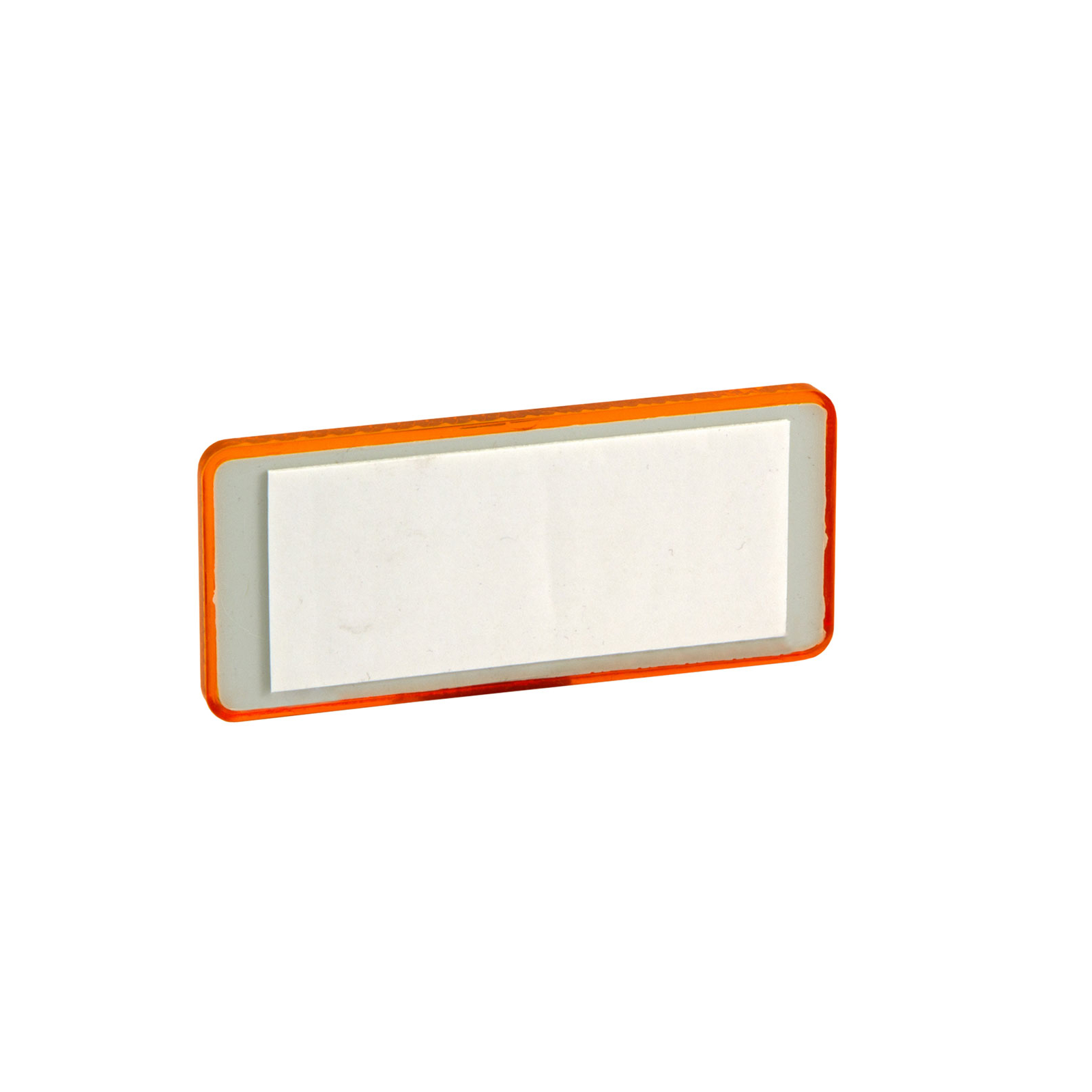 Reflector, oranje, 90 x 40 mm, met kleeffolie