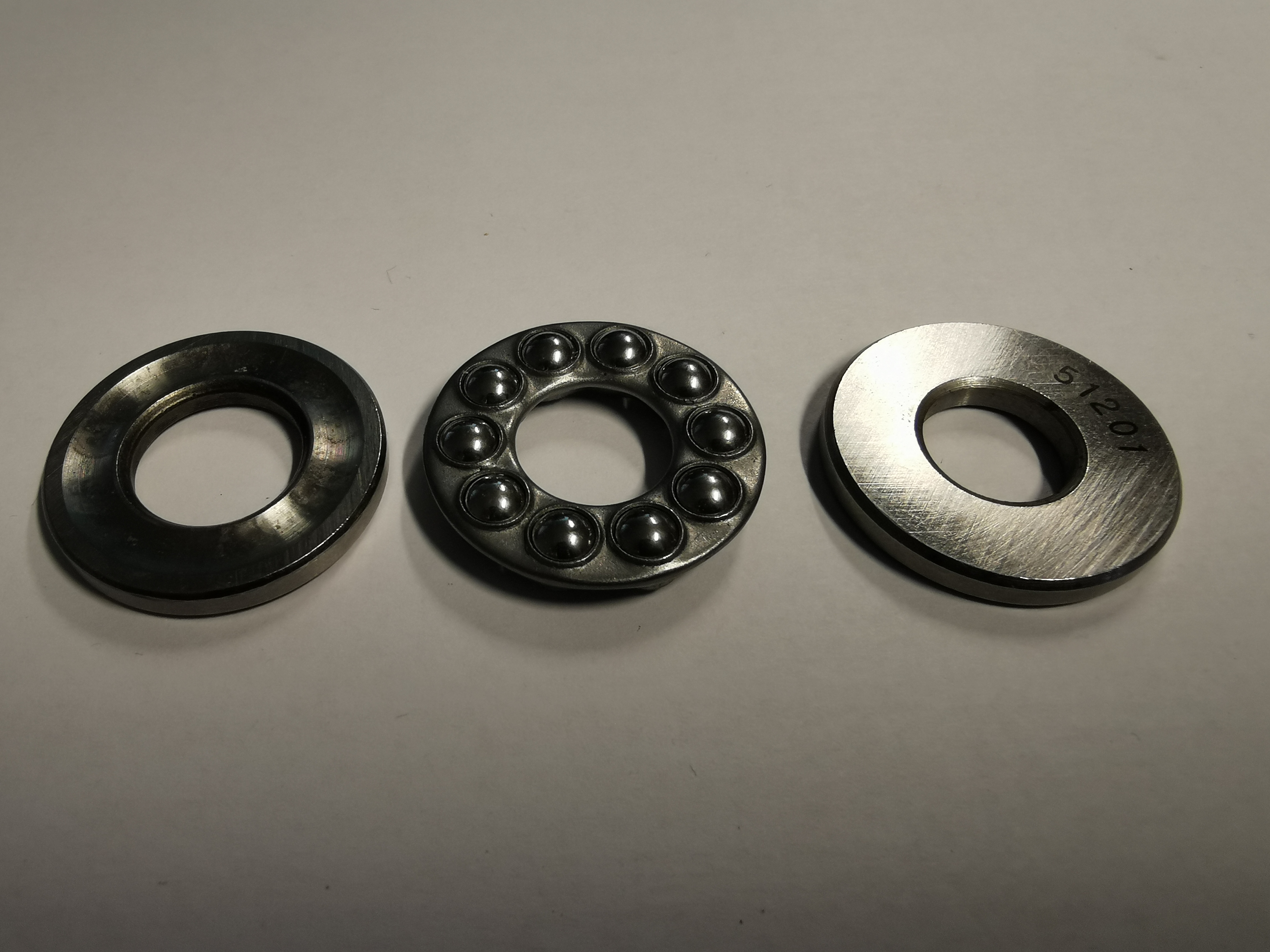 BÜNTE Thrust bearing, Ø 12/28 x 11 mm