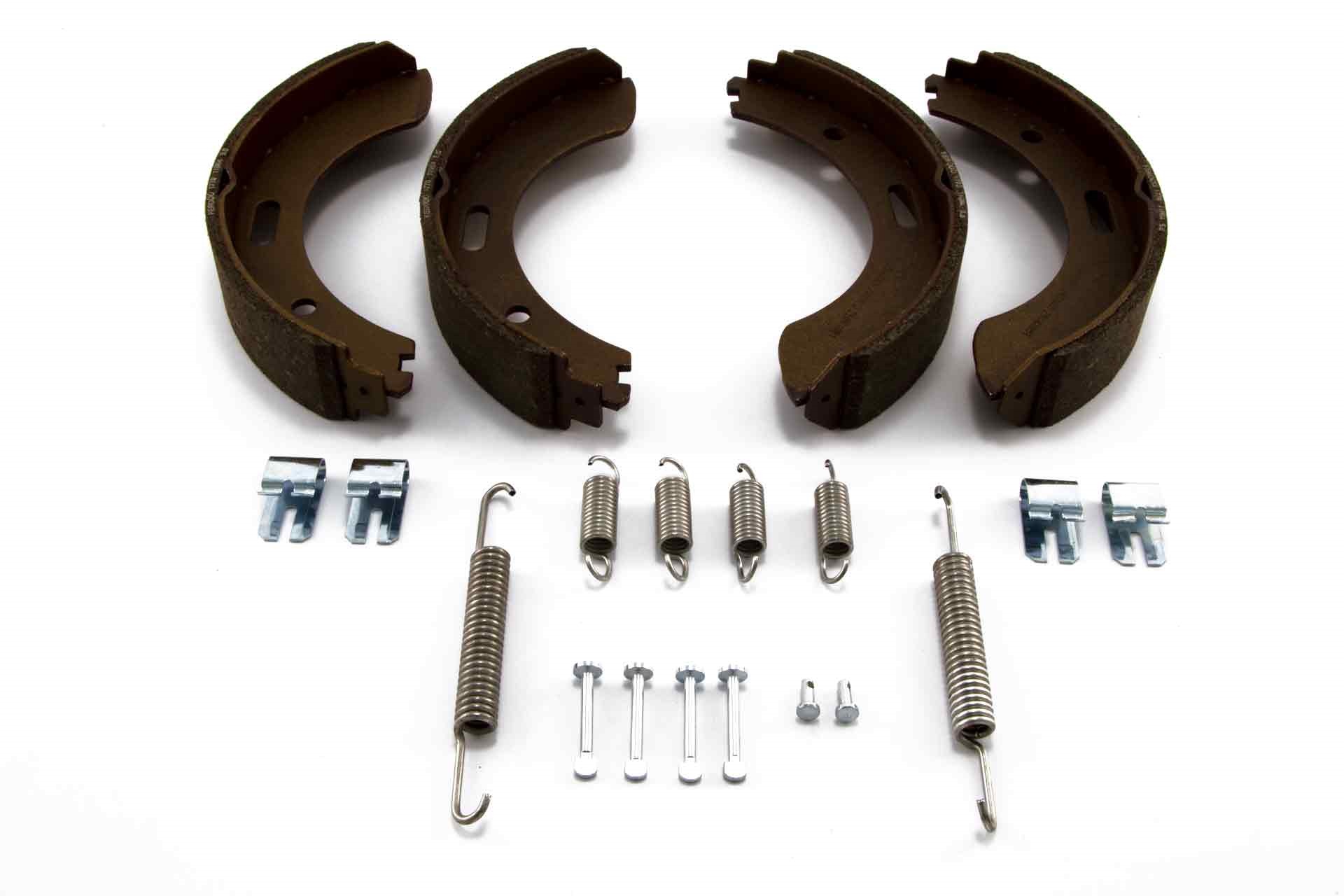BÜNTE B2540 Remschoenset, voor BPW S 2504-7 RASK (