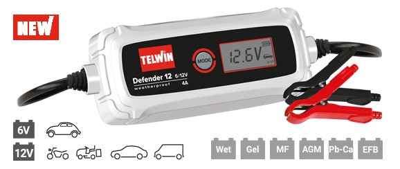 TELWIN Defender 12, acculader