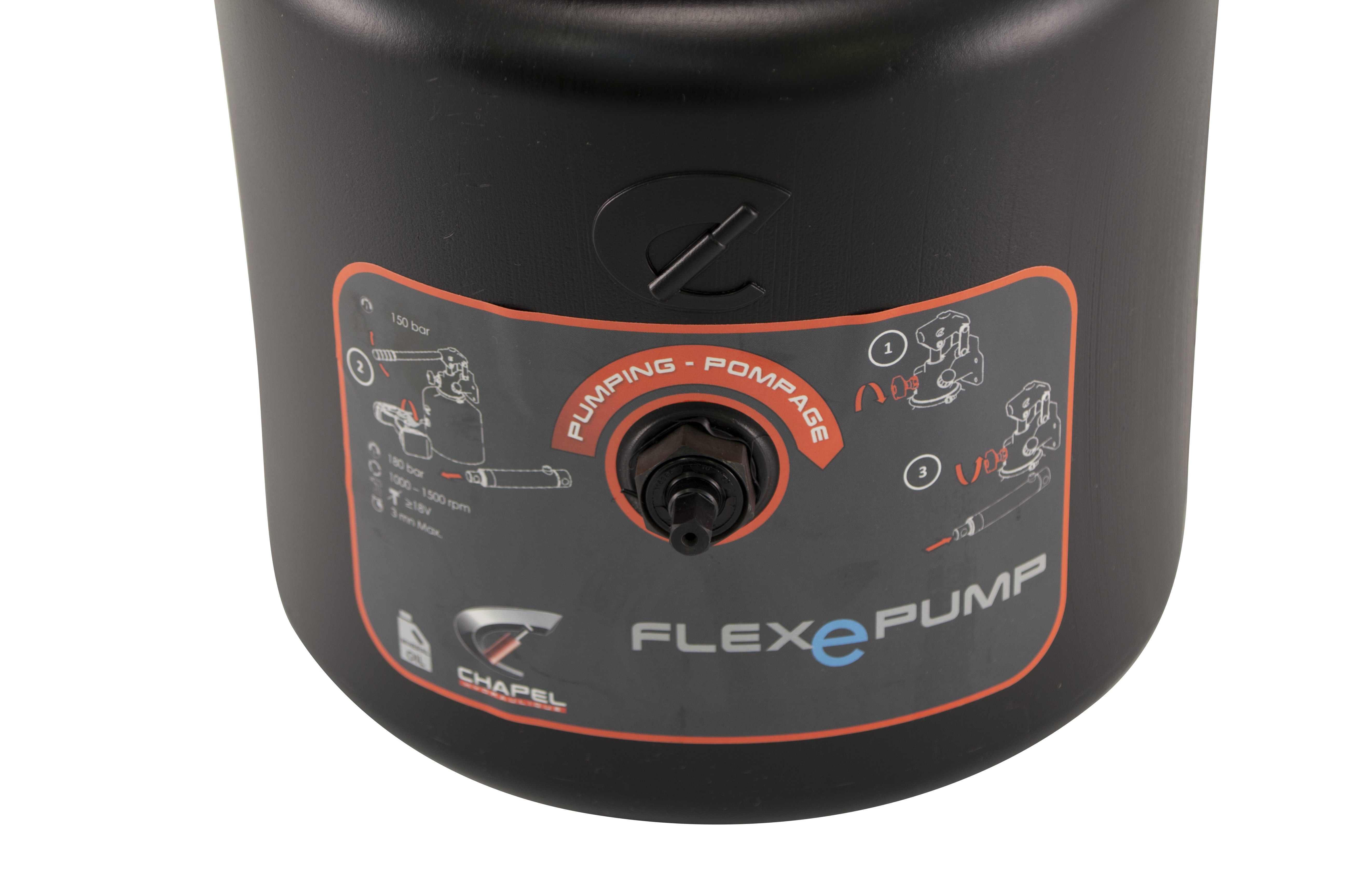 CHAPEL FLEXePUMP, Handpomp- en Tandwielpompset CHAPEL FLEXePUMP, Handpomp- en Tandwielpompset